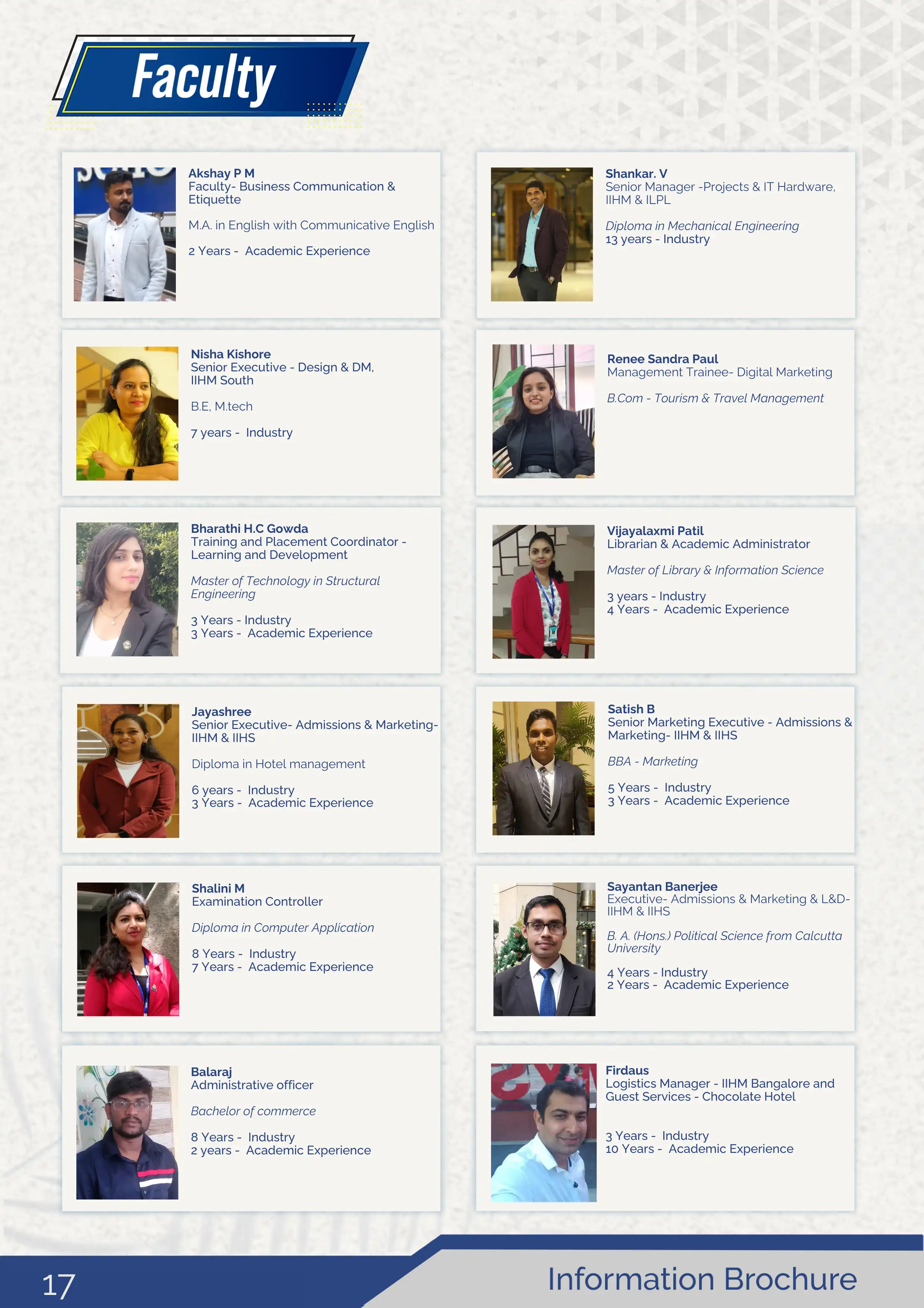 faculty