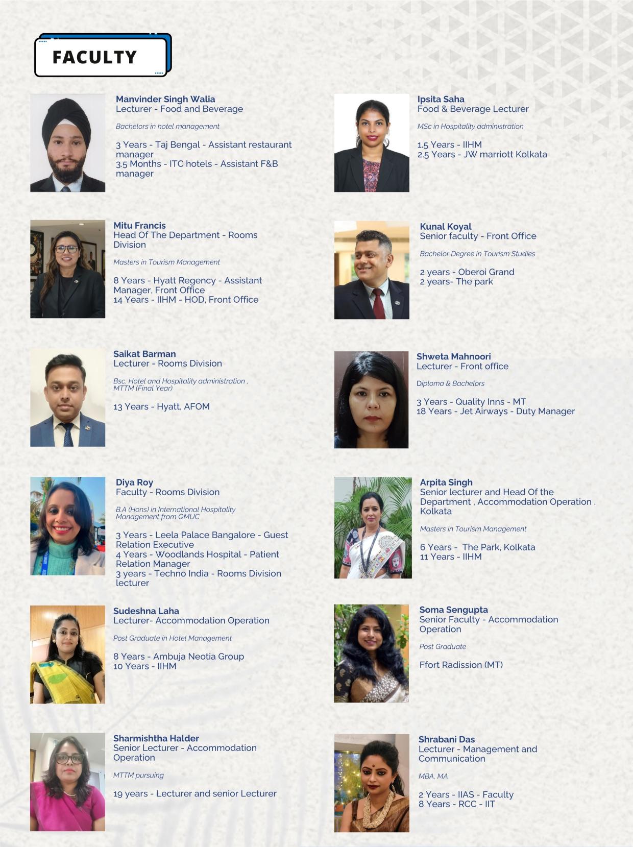 faculty