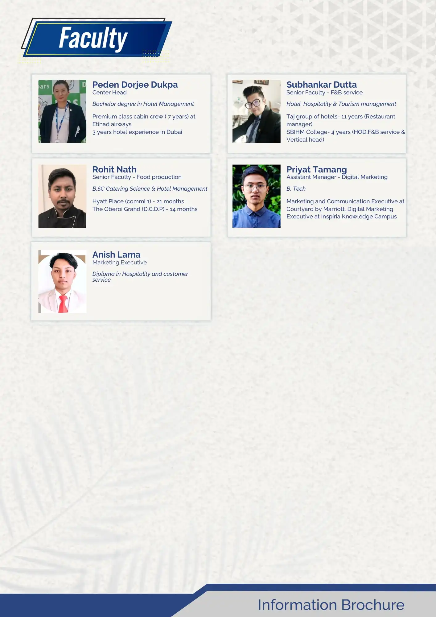 faculty